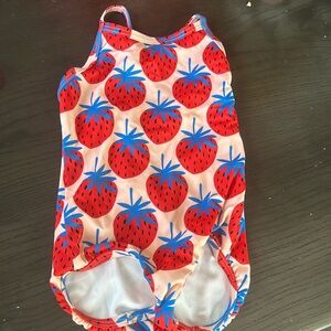 Hannah Anderson strawberry bathing suit